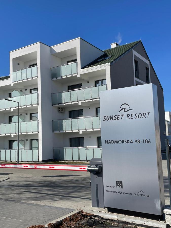 Sunset Resort Apartament Dziesiatka Przy Plazy Grzybowo  Exterior photo